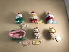 【6種セット】【すみっコぐらし】てのりぬいぐるみ（クリスマスver．） すみっコぐらしコレクション クリスマスグッズ