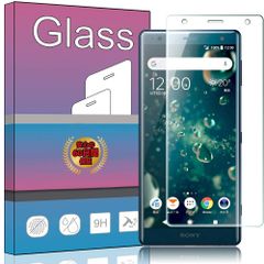 Sony Xperia XZ2 SO-03K SOV37 フィルム 強化ガラス 液晶保護フィルム Sony Xperia XZ2 SO-03K SOV37 厚さ0.33㎜ 硬度9H 気泡ゼロ ガラス飛散防止 指紋防止高精細 表裏面保護 透明 PCduod