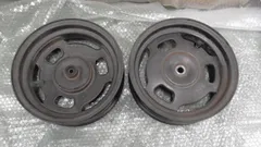 □【ZOOMER ズーマー AF58 Fi車 4st】純正ホイール 前後セット