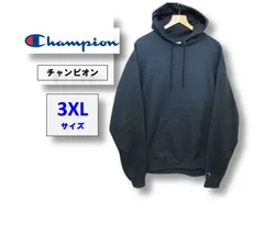 ☆チャンピオン  Champion ECO プルオーバー スウェット パーカー 暖かな裏フリース  グレー 大きいサイズ 3XL■管理番号L28926AWS25-250531-50（990）