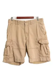 【お得なクーポン配布中!】 ヴィンテージ 加工 90s ポロ ラルフローレン コットン チノ カーゴ ショーツ メンズ 34 / ショートパンツ 短パン 半パン ミリタリー タイプ