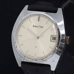 SEIKO手巻き 6642-6000 スクールタイム メンズ腕時計 稼働品 - メルカリ