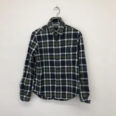 【URBANRESEARCH　DOORS】アーバンリサーチドアーズ　紺　緑　チェック　長袖　シャツ　レディース