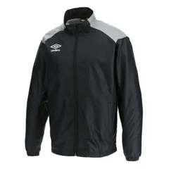umbro アンブロ 裏起毛 ウインドジャケット ブラックｘシルバー O UBA4024 BKSL | スポーツ スポーツ用品 運動 服 衣類 ウエア アウター ジャケット 防風 はっ水 保温 機能性 快適 ブランド シンプル デザイン 着心地 素材 サッカー