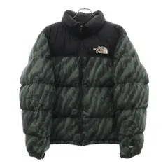 THE NORTH FACE (ザノースフェイス) 1996 RETRO NUPTSE JACKET ヌプシ ジップアップダウンジャケット 総柄 カーキ NF0A51X429K