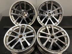 【絶版】Weds kranze LXZ ウェッズ クレンツェ 18インチ 4本 8J5HPCD114.3+41/+35 当時物 リバレル 深リム アルファード等　(MHA518)