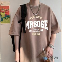 tシャツ メンズ 快適 メンズ服 メンズ 通勤 半袖tシャツ カジュアル おしゃれ スポーツ 柔らかい 通学 カットソー シンプル 夏 英字 ロゴ プリントqcwxz22