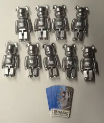 MEDICOMTOY BE@RBRICK 全9種セット BASIC 銀・自走 100% シリーズ30