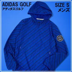 アディダス ゴルフ フード付き ジップ ジャケット ADICROSS 柄 S