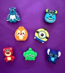 ユニバ　USJ ミニオン　ディズニー　クロックス　カスタマイズ　チャーム　セット　 7個