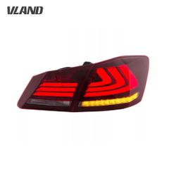VLAND アコード CR5CR6 LED テールランプ 流れる ウインカー レッドクリア ブレーキランプ CR7