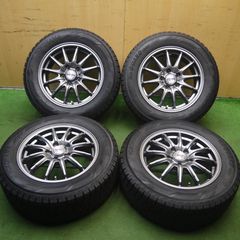 送料無料*バリ溝！21年！キレイ！9.5分☆スタッドレス 195/65R15