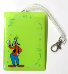 【中古】収納・携帯用アイテム グーフィー 「ディズニー ディズニーキャラクター シークレットカードホルダー スタンドカードケース」 ディズニーストア限定