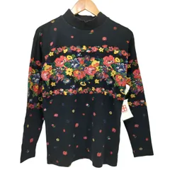 ケンゾー KENZO 花柄 モックネック ロングスリーブTシャツ メンズ  LLのサムネイル