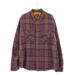 SUPREME (シュプリーム) 18AW Pile Lined Plaid Flannel Shirt パイル