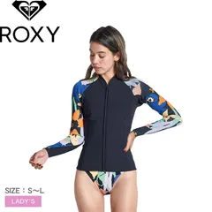 ロキシー ウエットスーツ RWT231714 レディース 1.0 RAGGAE RADNESS FZ LS JKT ジャケット ROXY カラー:ブラック 品番：24230815