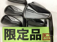 【中古】アイアンセット キャロウェイ 【限定モデル】X-フォージドスター2024 ブラック/NSPRO950GHneo(JP) 6本セット/S/29[3593]■杭全本店