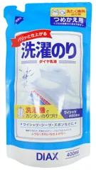 【迅速発送】ダイアックス ダイヤ乳液洗濯のり 詰替 400ml
