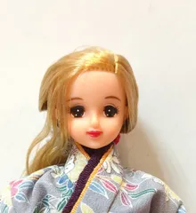 当時物！【激レア・日本製】ジェニーちゃん人形 着物 （げた付き）　No.5 当時物！【激レア・日本製】ジェニーちゃん人形 着物 （げた付き