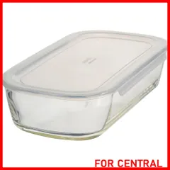 【特価商品】HARIO(ハリオ) 日本製 耐熱ガラス製 保存容器 角 1400ml BUONO kitchen KSTL-140-TW クリア