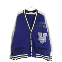 VALENTINO (ヴァレンチノ) 23SS V Crew Jersey Cardigan ロゴ刺繍 スウェット カーディガン パープル 2V3MF24R93Dのサムネイル