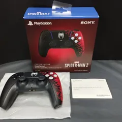 【D12539】SONY PS5用 DualSense ワイヤレスコントローラー Marvel スパイダーマン2　※ジャンク※