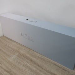 未使用品 開封のみ quad' クアッズ BISARA ハンズフリー スタンド ヘアドライヤー QS151MW