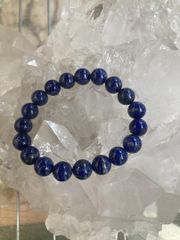 【E29440】ラピスラズリ 10㎜　黄鉄鉱　パイライト　ブレスレット Lapis lazuli＊bracelet