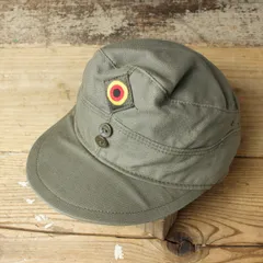 ◆77 レア 当時物 80s 実物 BW ドイツ軍 略帽 ミリタリー 帽子 Amazon.co.jp: 帽垂付き略帽 復刻品 大日本帝国陸軍 WW2 WWII