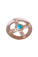 ネックレス ペンダント メンズ 銀 カスタム 1個 パーツ ホイール アクセサリー 925シルバー製 素材 [ゴロクロ]