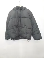 ◇ ⊇ moment+ モーメントプラス ジップアップ 長袖 中綿 ブルゾン サイズM ブラック レディース E  【1506250014136】のサムネイル