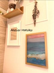 ❤︎オープン記念価格❤︎アルコールインクアート　原画　A4