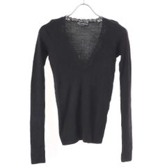 sacai luck サカイラック 13AW パールネック ボーダーニット