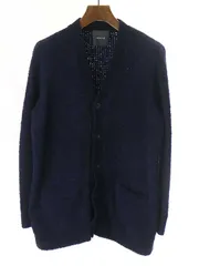 UNDER COVER アンダーカバー 16AW パイルカーディガン ネイビー 2のサムネイル