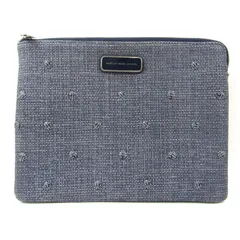 マークバイマークジェイコブス ポーチ コットン ブランド レディース ネイビー MARC BY MARC JACOBS 【中古】