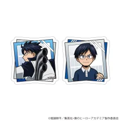 【中古】シール・ステッカー 飯田天哉(君はヒーローになれる!ver.) クリアスマホステッカー2枚セット 「僕のヒーローアカデミア」