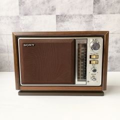 昭和レトロ 激レア SONY ICF-9740 レトロ ラジオ２バンド AM FM ソニー