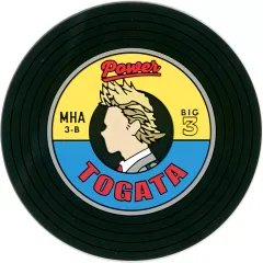 【中古】コースター 通形ミリオ レコードデザインラバーコースター 「一番くじ 僕のヒーローアカデミア 開催文化祭!!」 J賞