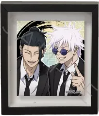 【中古】マグネット・磁石 IC.五条悟＆夏油傑(スーツVer.) マグネットフレーム 「呪術廻戦 第2期 懐玉・玉折」