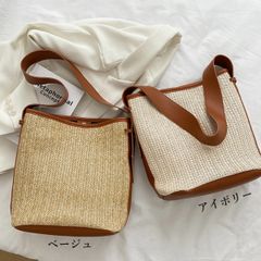 カゴバッグ 夏 おしゃれ