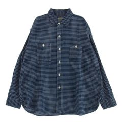 COMOLI コモリ 21AW U03-06007 ラムズ ウール ガンジーネック ニット  