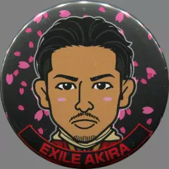 【中古】バッジ・ピンズ(男性) AKIRA(EXILE) 缶バッジ 2018夜桜ver. EXILE TRIBE STATION オンラインカプセル