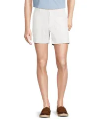 【送料無料】 ダニエル クレミュ メンズ ハーフパンツ・ショーツ ボトムス Blue Label Soho Tapered Slim Fit Garment-Dyed 6 Inseam Shorts Lucent White