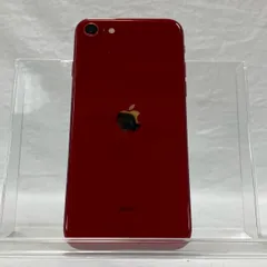 【美品】iPhone/SE3/64GB/レッド/SIMフリー/判定○/付属品/元箱付/No.4093