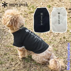 【新品】 スノーピーク SPドッグプルオーバーロゴ DS-20AU001 ドッグウェア Tシャツ 犬 服 ペット服 ペットウェア 犬 愛犬 キャンプ アウトドア