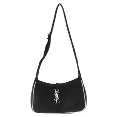 SAINT LAURENT PARIS (サンローランパリ) FABI1 YSL Logo Belt Shoulder Bag ロゴ ナイロン ショルダーバッグ ブラック 733294のサムネイル