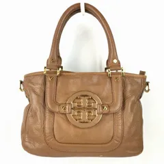 TORY BURCH/トリーバーチ　ショルダー　ハンドバッグ　茶/ブラウン　ストラップ付　管NO.B3-25<sale>