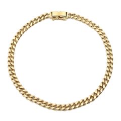【栄】ジュエリー 喜平ブレスレット キヘイ 腕周り約17.5cm 2面シングル K18YG 約10.8g 中留め 超音波洗浄済 本体のみのサムネイル