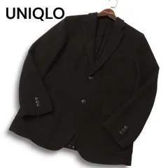 UNIQLO ユニクロ 秋冬★ ウール ツイード ヘリンボーン テーラード ジャケット Sz.M メンズ