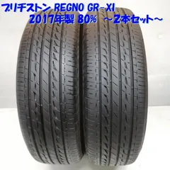 A660 【195/65R15】 2017製　BRIDGESTONE REGNO GR-XI ノーマルタイヤ　4本 7分山